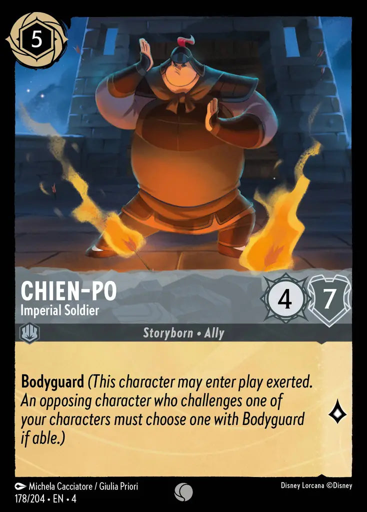 04 Ursula's Return - 178/204 - Chien-Po - Imperial Soldier - FOIL