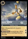 04 Ursula's Return - 186/204 - Magic Broom - Brigade Commander - FOIL