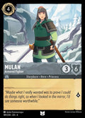 04 Ursula's Return - 189/204 - Mulan - Armored Fighter - FOIL