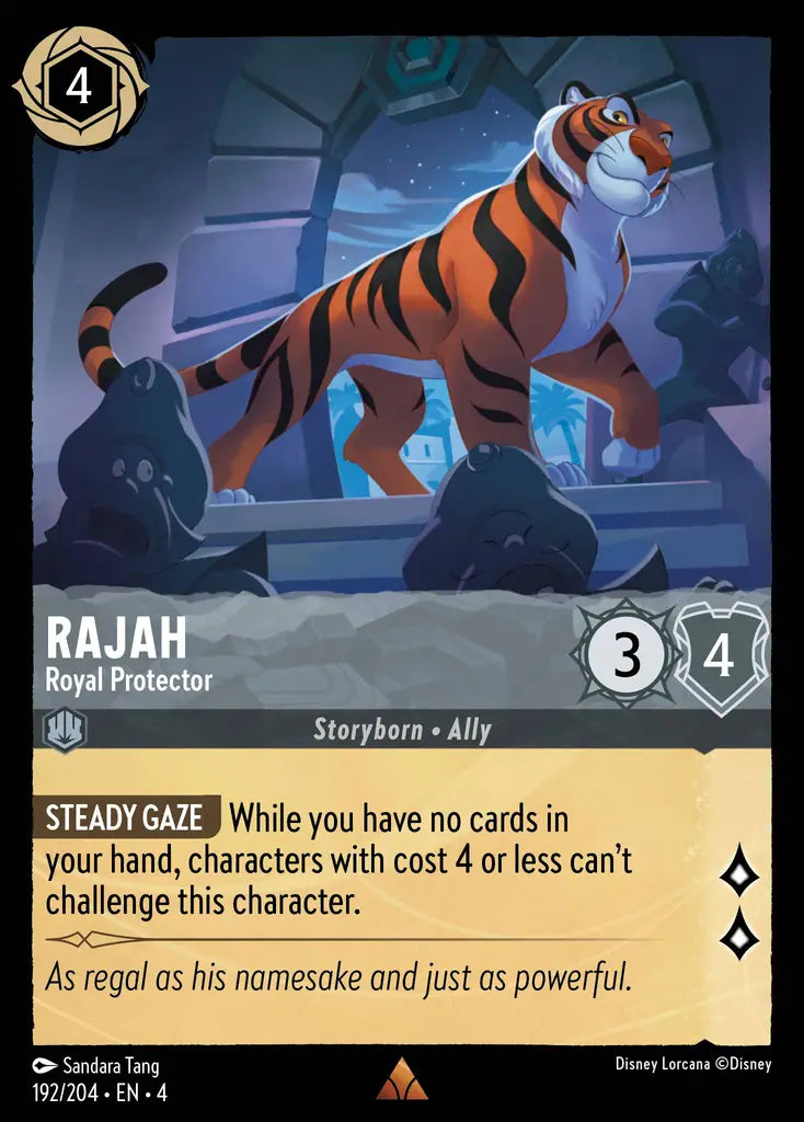 04 Ursula's Return - 192/204 - Rajah - Royal Protector - FOIL