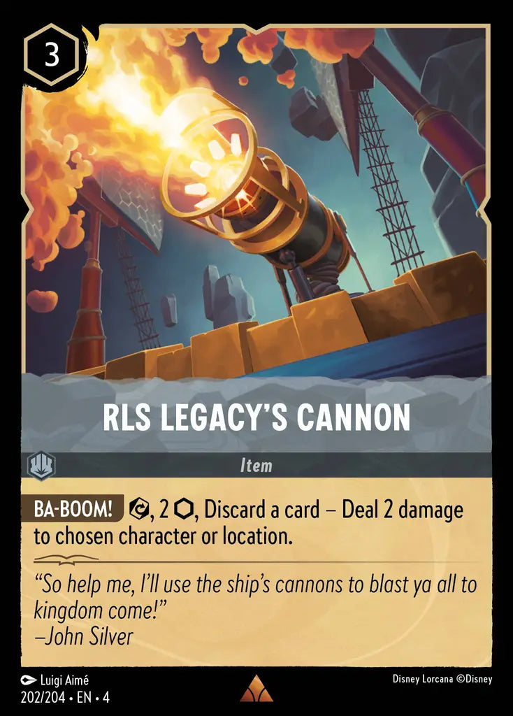 04 Ursula's Return - 202/204 - RLS Legacy's Cannon - FOIL