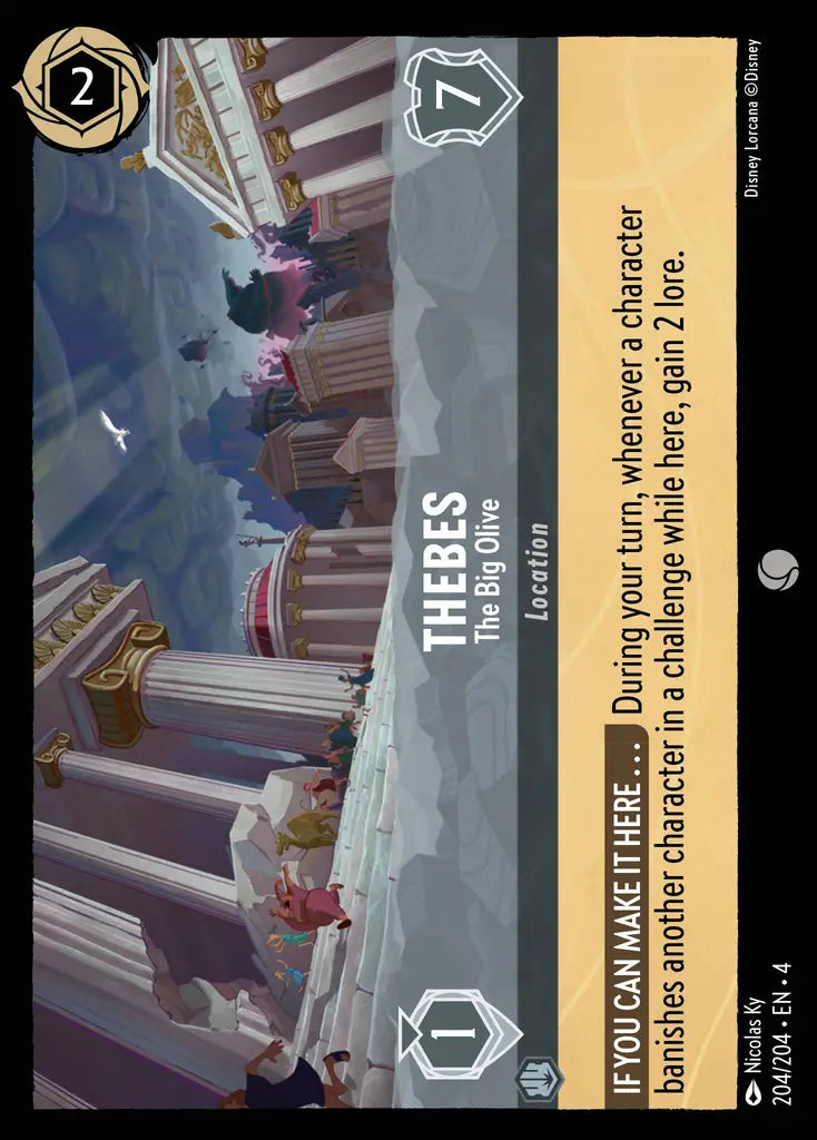 04 Ursula's Return - 204/204 - Thebes - The Big Olive - FOIL