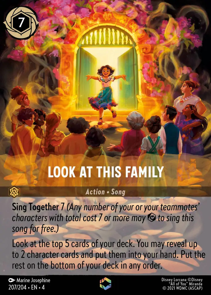 04 Ursula's Return - 207/204 - Look At This Family - FOIL