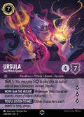04 Ursula's Return - 208/204 - Ursula - Sea Witch Queen - FOIL