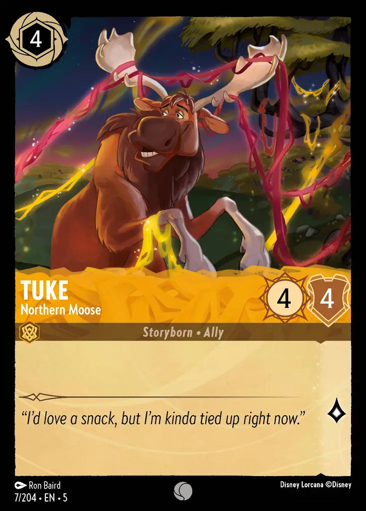 05 Shimmering Skies - 007/204 - Tuke - Northern Moose - FOIL