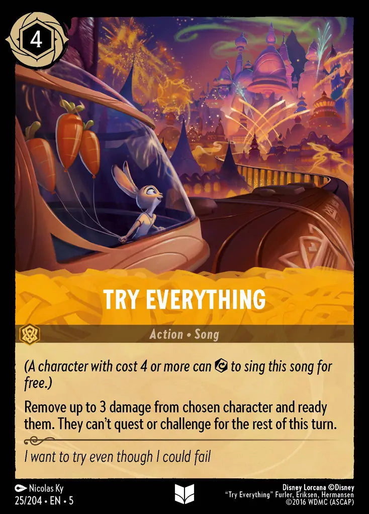 05 Shimmering Skies - 025/204 - Try Everything - FOIL