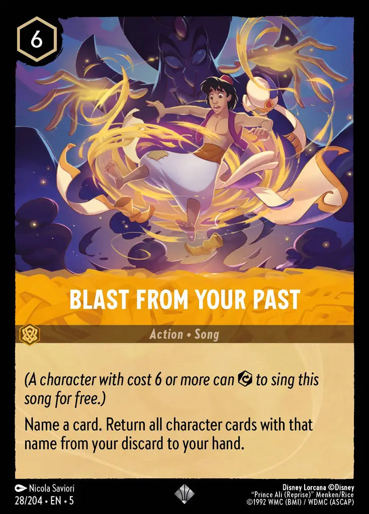 05 Shimmering Skies - 028/204 - Blast From Your Past - FOIL