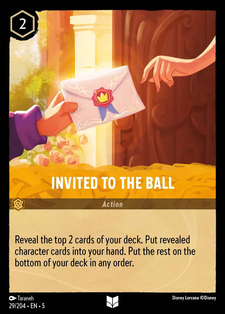 05 Shimmering Skies - 029/204 - Invited to the Ball - FOIL