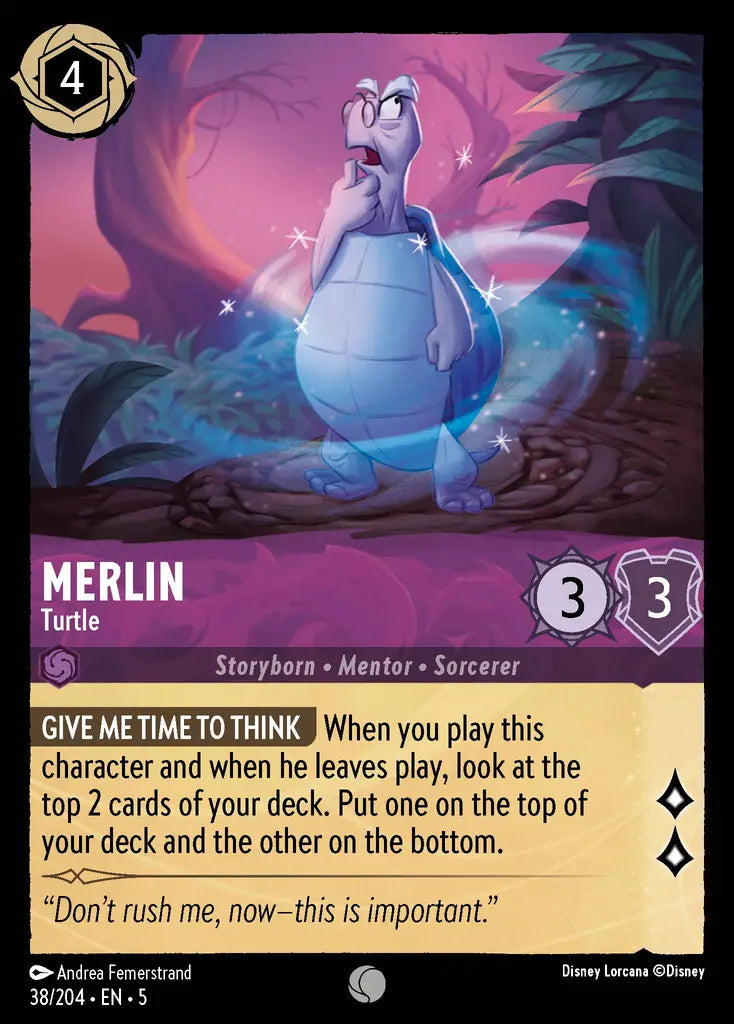 05 Shimmering Skies - 038/204 - Merlin - Turtle - FOIL