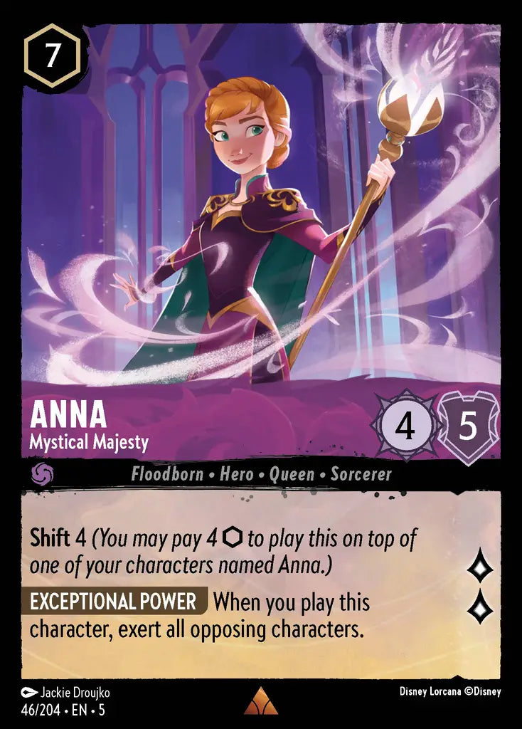 05 Shimmering Skies - 046/204 - Anna - Mystical Majesty - FOIL