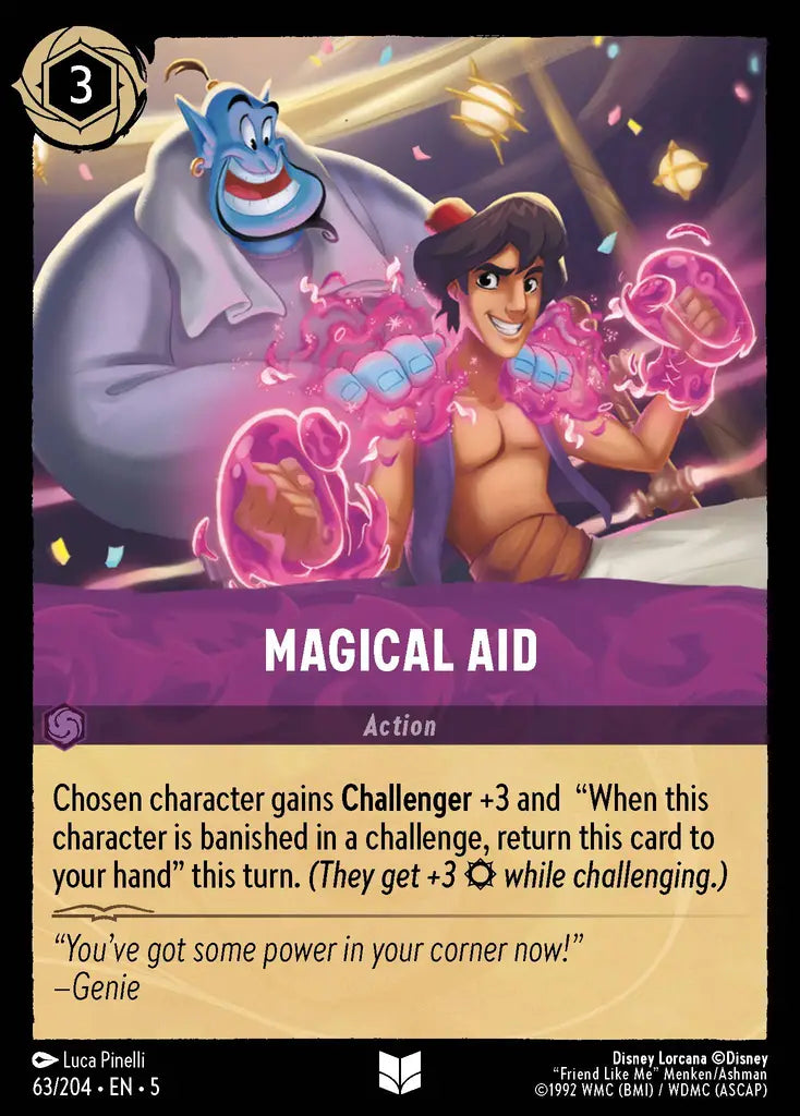 05 Shimmering Skies - 063/204 - Magical Aid - FOIL