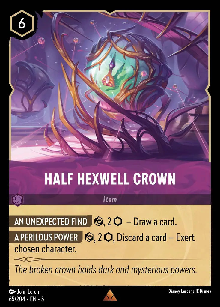 05 Shimmering Skies - 065/204 - Half Hexwell Crown - FOIL