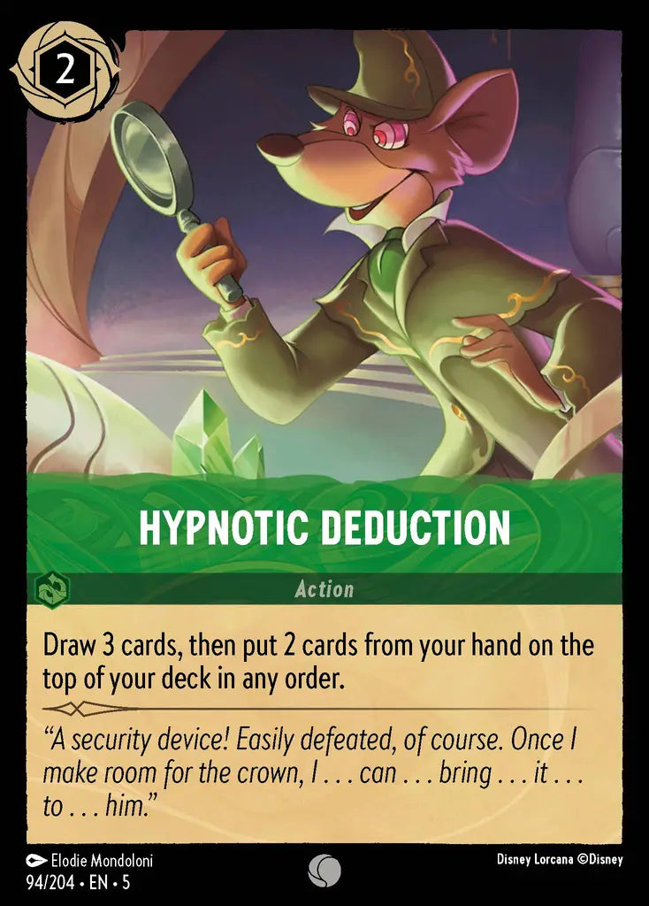 05 Shimmering Skies - 094/204 - Hypnotic Deduction - FOIL