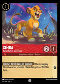 05 Shimmering Skies - 125/204 - Simba - Adventurous Successor - FOIL