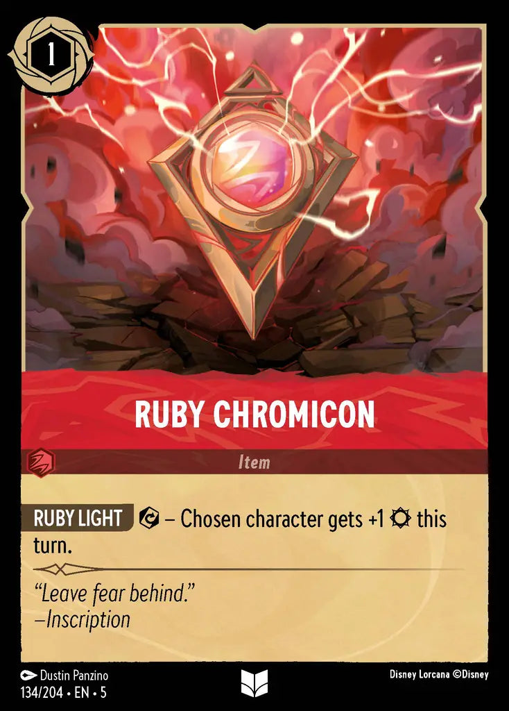 05 Shimmering Skies - 134/204 - Ruby Chromicon - FOIL