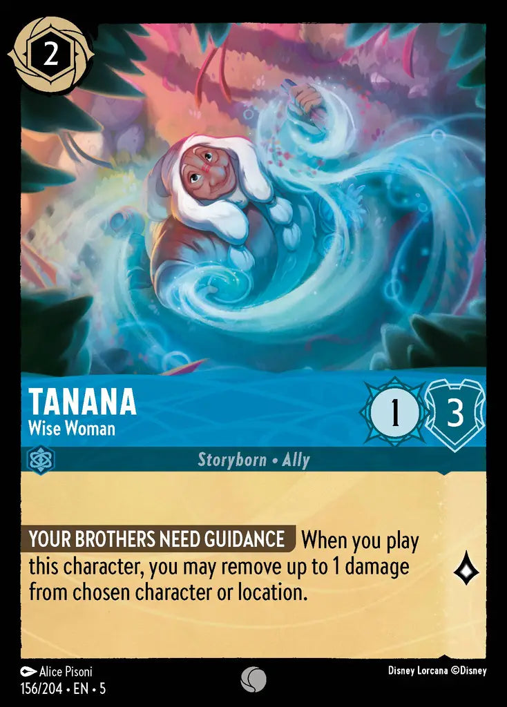 05 Shimmering Skies - 156/204 - Tanana - Wise Woman - FOIL