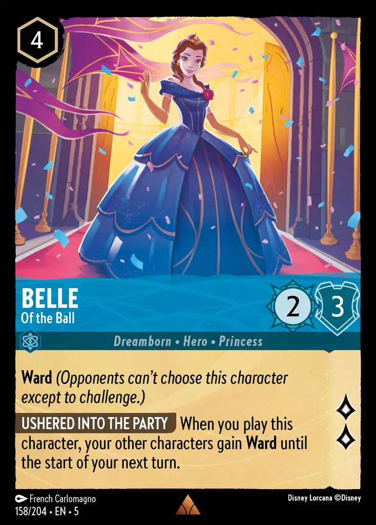 05 Shimmering Skies - 158/204 - Belle - Of the Ball - FOIL