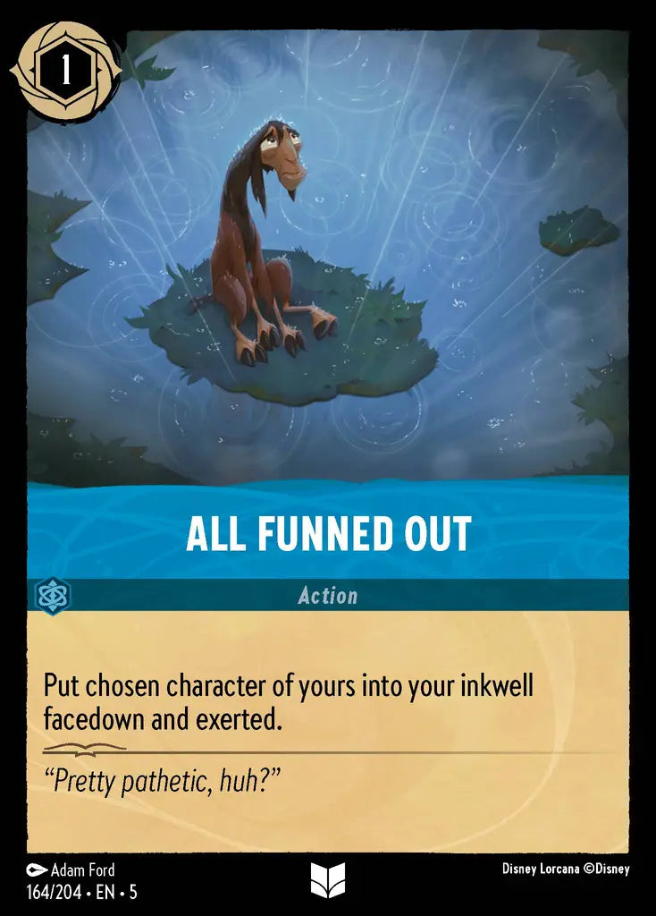 05 Shimmering Skies - 164/204 - All Funned Out - FOIL