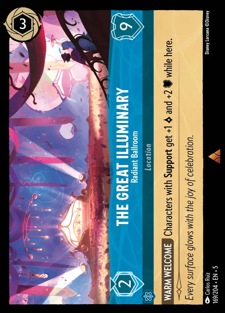 05 Shimmering Skies - 169/204 - The Great Illuminary - Radiant Ballroom - FOIL
