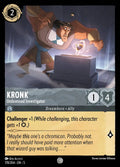 05 Shimmering Skies - 178/204 - Kronk - Unlicensed Investigator - FOIL