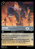 05 Shimmering Skies - 185/204 - Kronk - Head of Security - FOIL