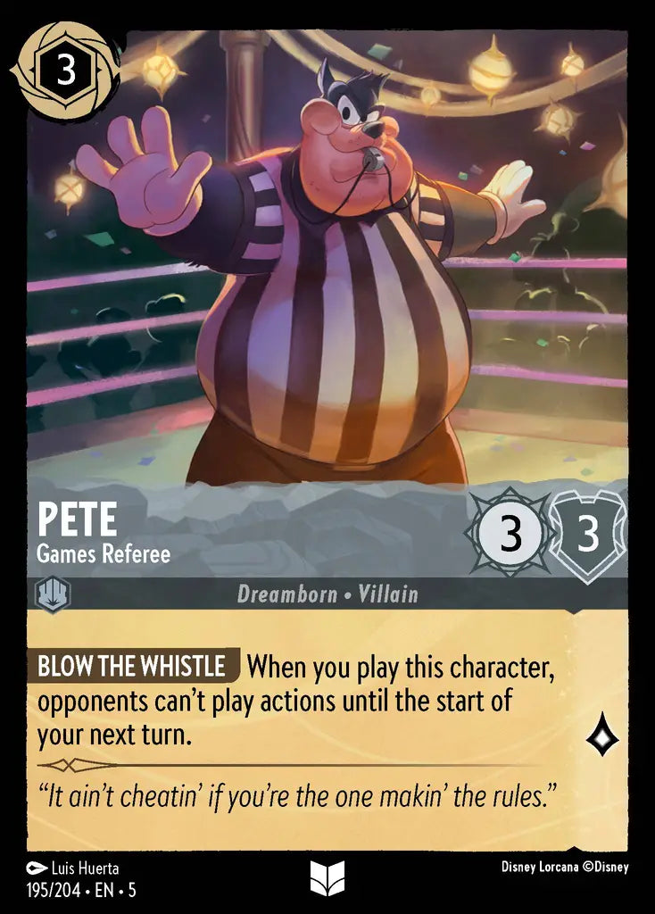 05 Shimmering Skies - 195/204 - Pete - Games Referee - FOIL