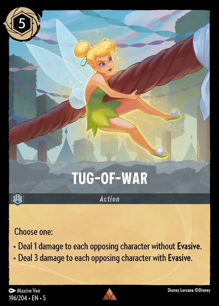 05 Shimmering Skies - 196/204 - Tug-Of-War - FOIL