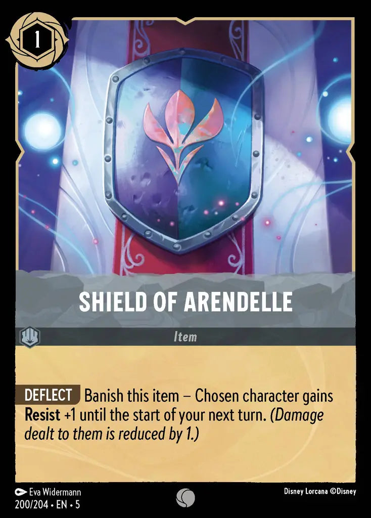 05 Shimmering Skies - 200/204 - Shield of Arendelle - FOIL