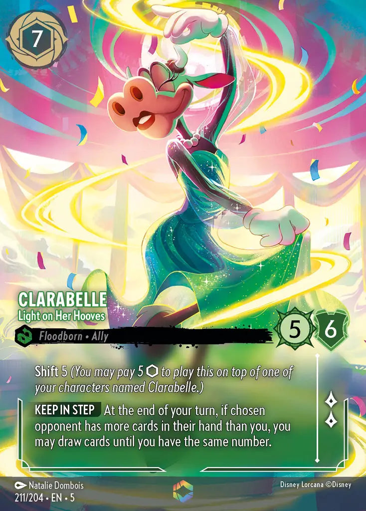 05 Shimmering Skies - 211/204 - Clarabelle - Light on Her Hooves - FOIL