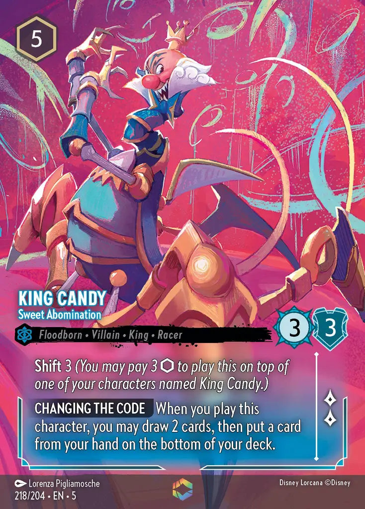 05 Shimmering Skies - 218/204 - King Candy - Sweet Abomination - FOIL