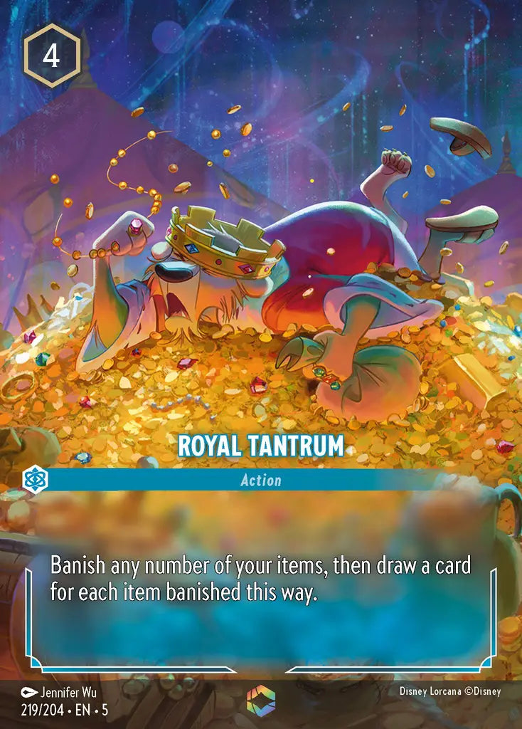 05 Shimmering Skies - 219/204 - Royal Tantrum - FOIL