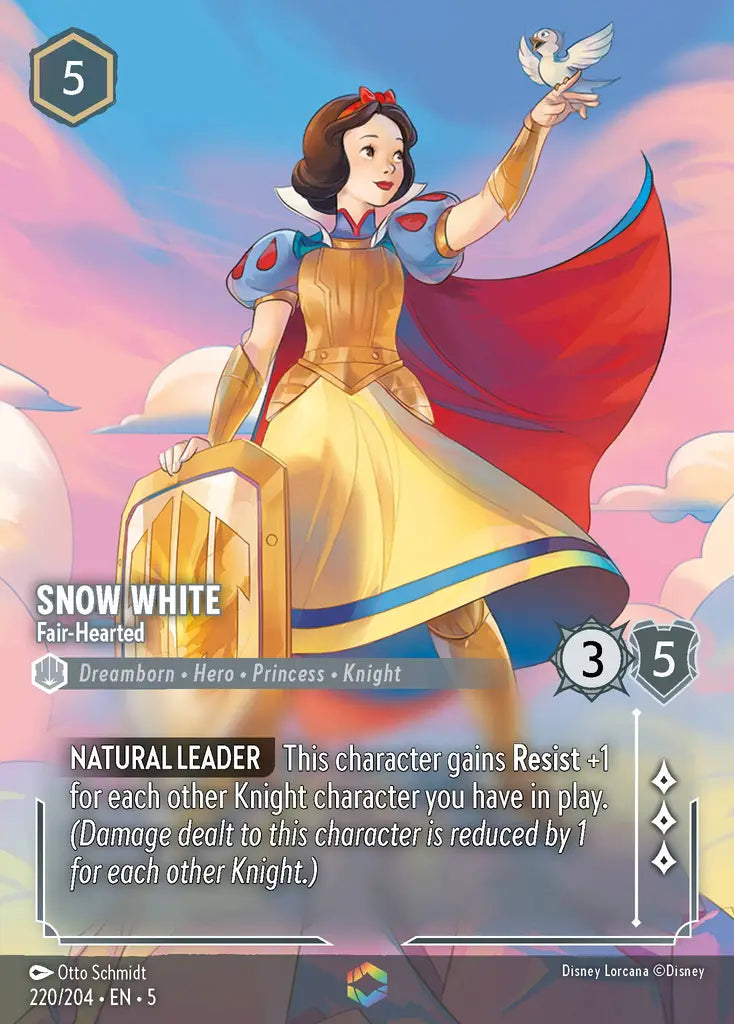 05 Shimmering Skies - 220/204 - Snow White - Fair-Hearted - FOIL