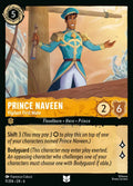 06 Azurite Sea - 009/204 - Prince Naveen - Vigilant First Mate - FOIL