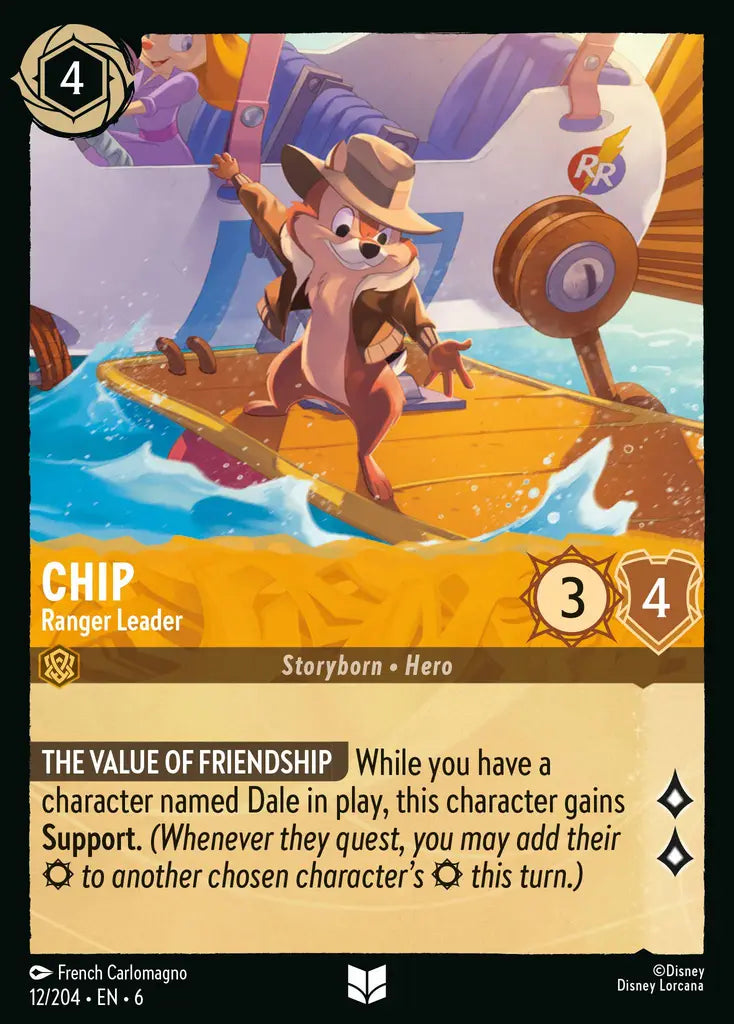 06 Azurite Sea - 012/204 - Chip - Ranger Leader - FOIL