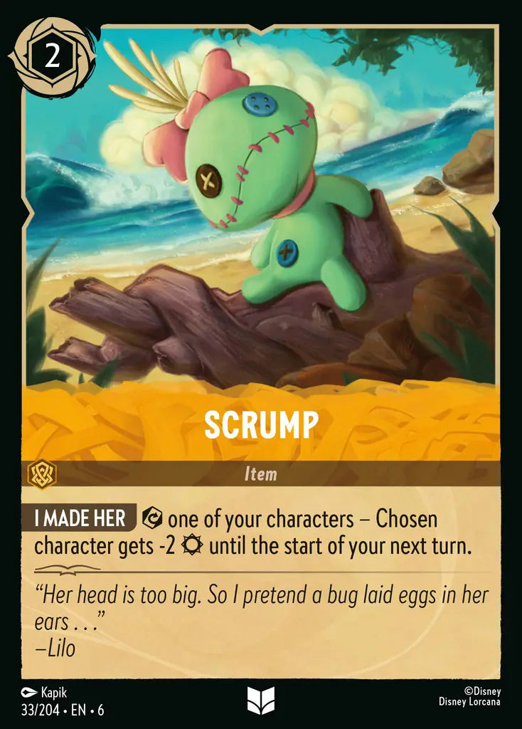 06 Azurite Sea - 033/204 - Scrump - FOIL