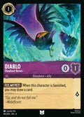 06 Azurite Sea - 049/204 - Diablo - Obedient Raven - FOIL