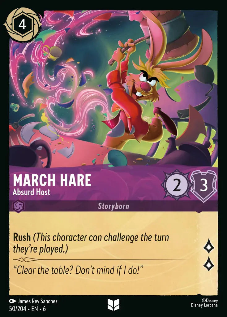 06 Azurite Sea - 050/204 - March Hare - Absurd Host - FOIL