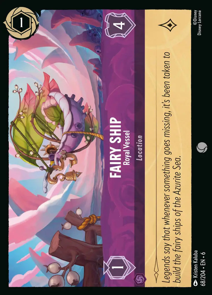 06 Azurite Sea - 068/204 - Fairy Ship - Royal Vessel - FOIL