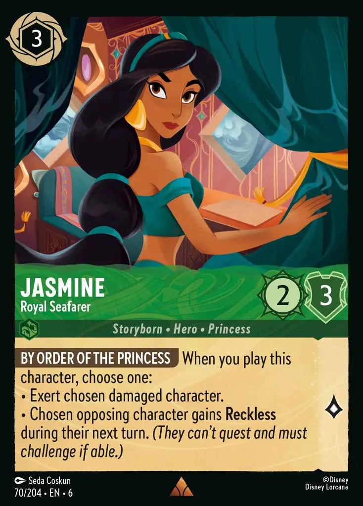 06 Azurite Sea - 070/204 - Jasmine - Royal Seafarer - FOIL