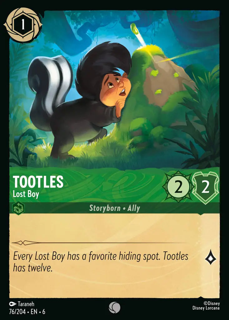06 Azurite Sea - 076/204 - Tootles - Lost Boy - FOIL