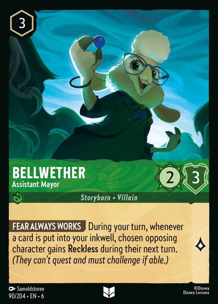 06 Azurite Sea - 090/204 - Bellwether - Assistant Mayor - FOIL