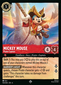 06 Azurite Sea - 103/204 - Mickey Mouse - Pirate Captain - FOIL
