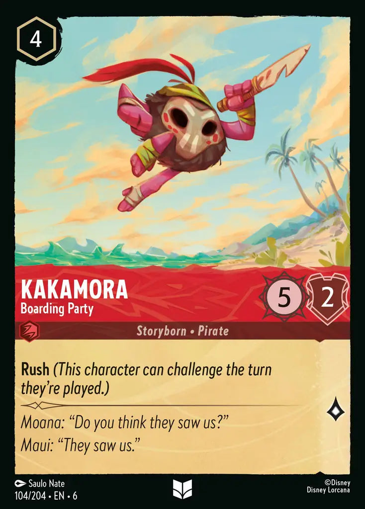 06 Azurite Sea - 104/204 - Kakamora - Boarding Party - FOIL