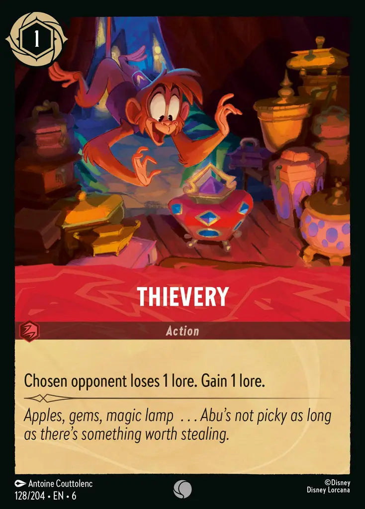 06 Azurite Sea - 128/204 - Thievery - FOIL