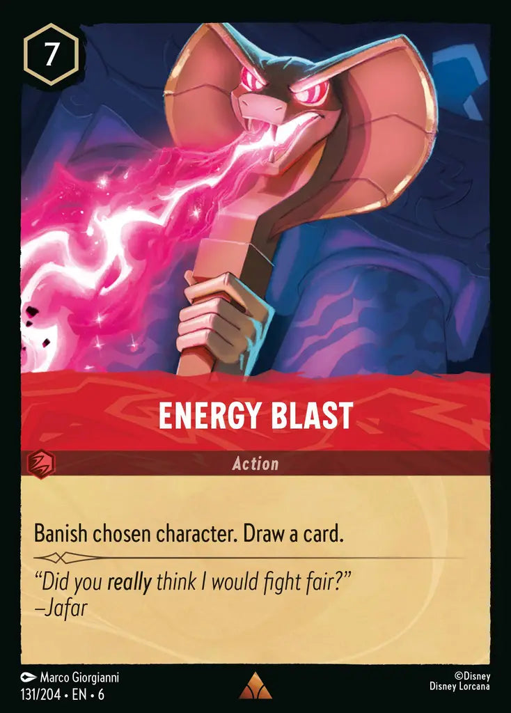 06 Azurite Sea - 131/204 - Energy Blast - FOIL