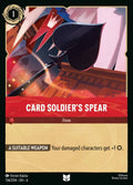06 Azurite Sea - 134/204 - Card Soldier's Spear - FOIL