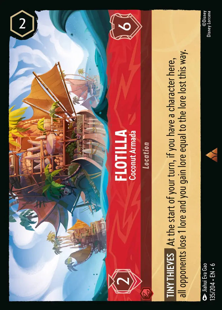 06 Azurite Sea - 135/204 - Flotilla - Coconut Armada - FOIL
