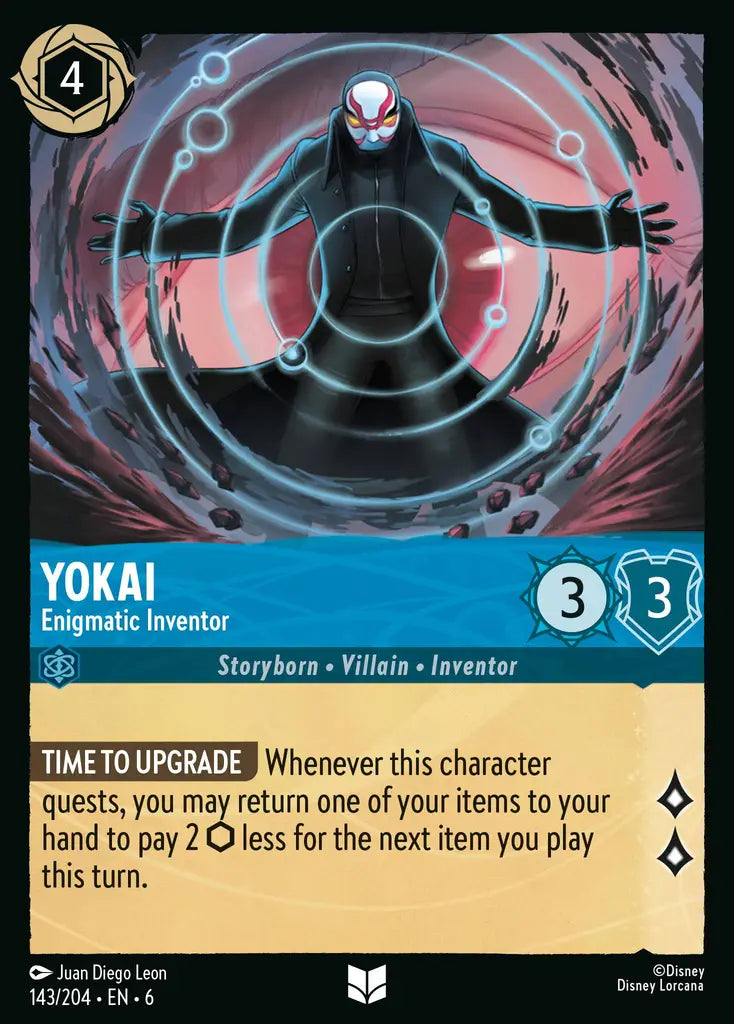 06 Azurite Sea - 143/204 - Yokai - Enigmatic Inventor - FOIL