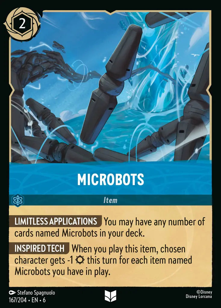 06 Azurite Sea - 167/204 - Microbots - FOIL