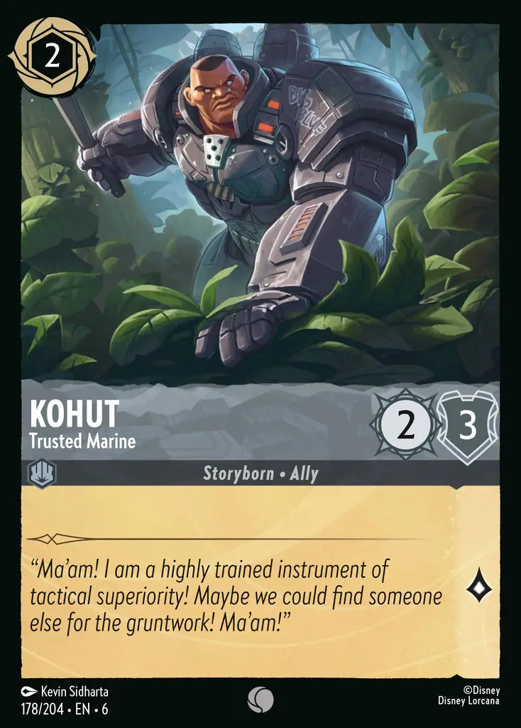 06 Azurite Sea - 178/204 - Kohut - Trusted Marine - FOIL